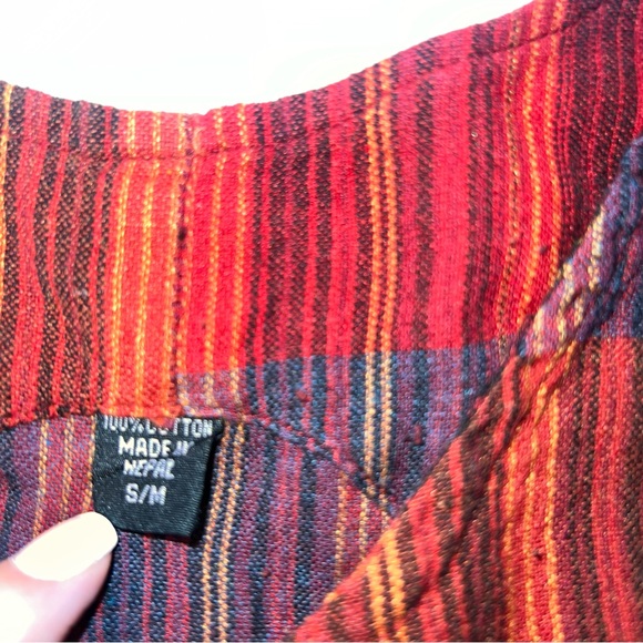 Women’s Boho Hippie Patchwork Pinafore Maxi Dress S/M Apron Style Festival Retro - Picture 6 of 8